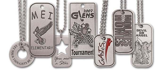 pewter dogtag