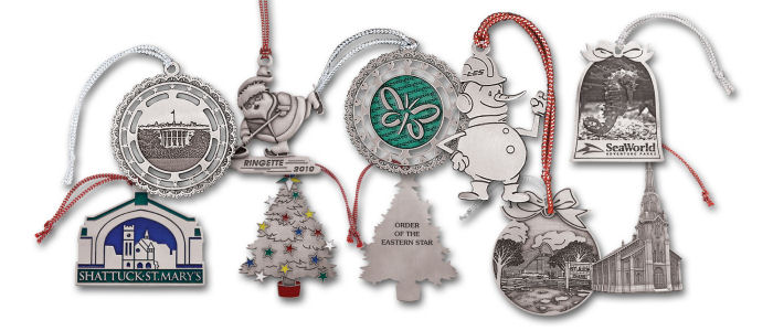 pewter ornaments